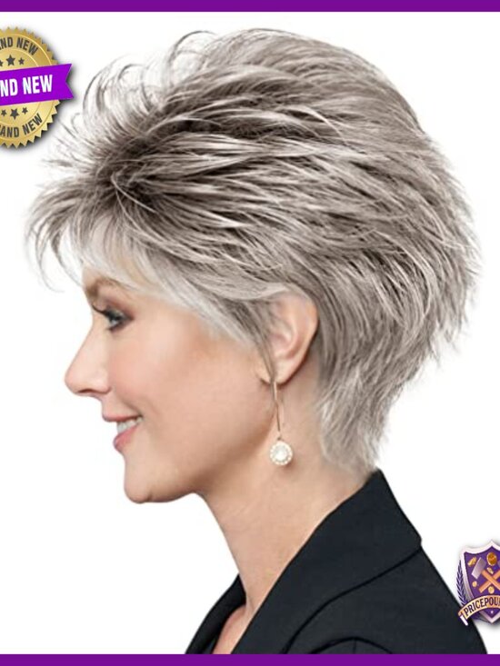 Chic Textured Crop Wig, Heat-Friendly Synthetic, Average Cap Size